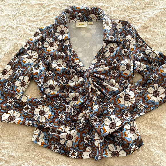 Retro button down from Maeve. - Picture 1 of 1